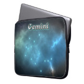 Gemini-Sternbild Laptopschutzhülle (Vorderseite Links)