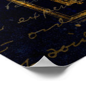 Gemini-Sternbild-Poster Poster (Ecke)