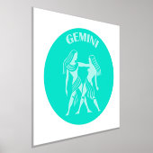 Gemini, Sternzeichen, Horoskop, Astrologie Foliendrucke (Ablage )
