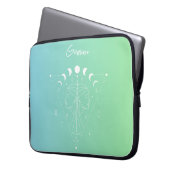 Gemini-Sternzeichen Laptopschutzhülle (Vorderseite Links)