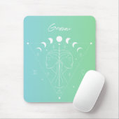Gemini-Sternzeichen Mousepad (Mit Mouse)