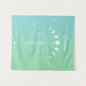 Gemini-Sternzeichen Wandteppich (Vorderseite (Horizontal))