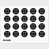 Gemini Sticker (Blatt)