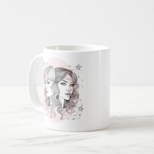 Gemini-Stil Kaffeetasse (Vorderseite Links)