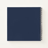 Gemini Sweet 16 Square Custom Notebook Notizblock (Rückseite)