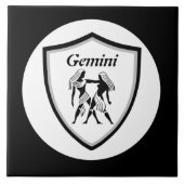 Gemini-Symbol Fliese (Vorderseite)