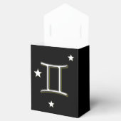 Gemini-Symbol Geschenkschachtel (Geöffnet)