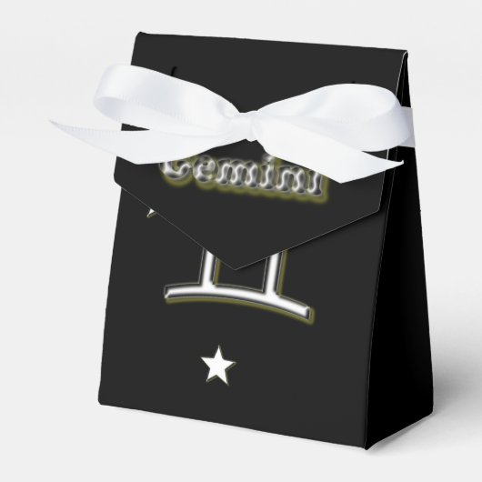 Gemini-Symbol Geschenkschachtel (Vorderseite)
