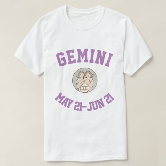 Gemini T-Shirt (Design vorne)