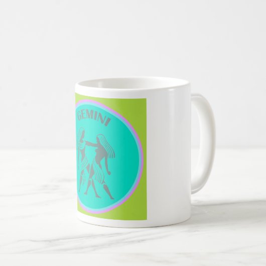 Gemini-Tasse Kaffeetasse (VorderseiteRechts)