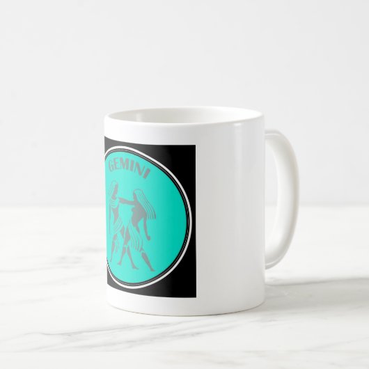 Gemini-Tasse Kaffeetasse (VorderseiteRechts)