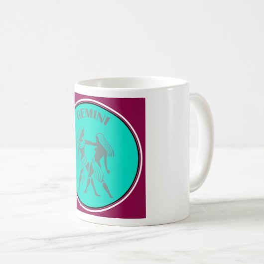 Gemini-Tasse Kaffeetasse (VorderseiteRechts)