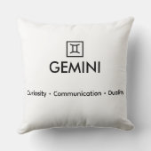 Gemini – The Twin Currents Kissen (Rückseite)