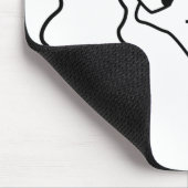 Gemini the twins personalized zodiac birthday mousepad (Ecke)