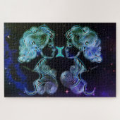GEMINI THE TWINS ZODIAC PUZZLE (Horizontal)