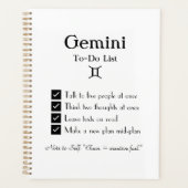 Gemini-To-Do-Liste Planer (Vorderseite)