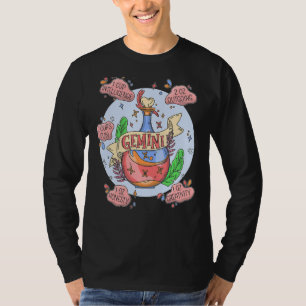 Gemini-Tränke mit Zutaten Magische Astrologie T-Shirt