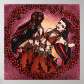 Gemini Tribal Bly Dance Poster (Vorne)