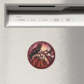 Gemini Tribal Bly Dancers Magnet (In Situ (Geschirrspüler))