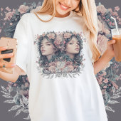 Gemini Twin Frauen, Zodiac Astrologie, Bläschen T-Shirt