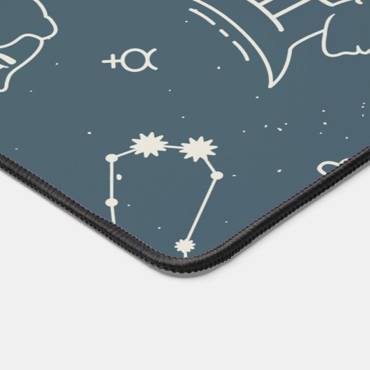 Gemini Twins Desk Mat Schreibtischunterlage (Ecke)