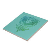 Gemini Twins Emblem Fliese (Seite)