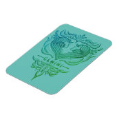 Gemini Twins Emblem Magnet (Linke Seite)