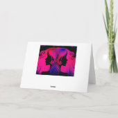 Gemini Twins Horoscope Happy Birthday Card Karte (Rückseite)