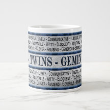 GEMINI - TWINS - KAFFEE/SOUP/JUMBO-TASSE - TEXT