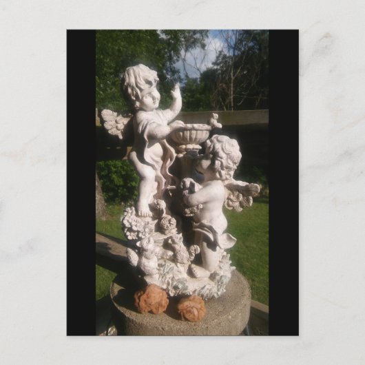 GEMINI TWINS & OKLAHOMA ROSE ROCK POSTCARD POSTKARTE (Vorderseite)