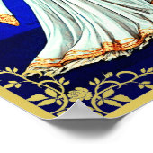 Gemini Twins unter einem Sternenhimmel Poster (Ecke)