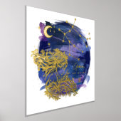 Gemini Twins Zeichen des Zodiac Custom Geburtsdatu Foliendrucke (Ablage )