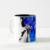 Gemini Twins Zweifarbige Tasse (Vorderseite Links)