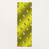 Gemini und Holzaffe Yogamatte (Rückseite)