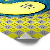 Gemini und Wasserkaninchen Poster (Ecke)