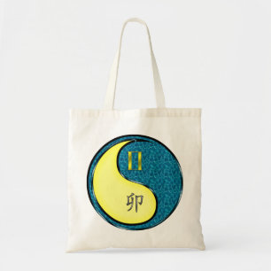 Gemini und Wasserkaninchen Tragetasche