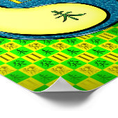 Gemini und Wasserziege Poster (Ecke)