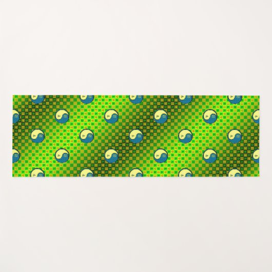 Gemini und Wasserziege Yogamatte (Vorderseite (Horizontal))