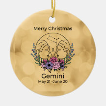 Gemini Vintag Inspirierte Weihnachtsschmuck