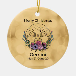 Gemini Vintag Inspirierte Weihnachtsschmuck