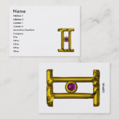 GEMINI VISITENKARTE (Vorne/Hinten)