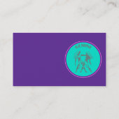 Gemini-Visitenkarte Visitenkarte (Rückseite)