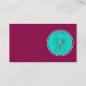 Gemini-Visitenkarte Visitenkarte (Rückseite)