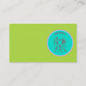 Gemini-Visitenkarte Visitenkarte (Rückseite)