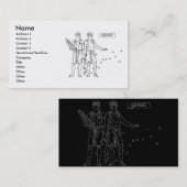 Gemini-Visitenkarte Visitenkarte (Vorne/Hinten)