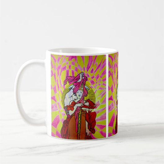 Gemini von Michael Moffa Kaffeetasse (Links)