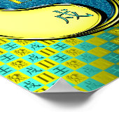 Gemini & Water Dog Poster (Ecke)