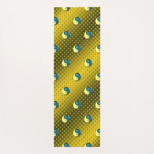 Gemini & Water Horse Yogamatte (Rückseite)