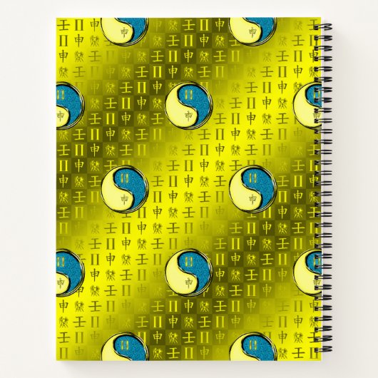 Gemini & Water Monkey Notizblock (Rückseite)