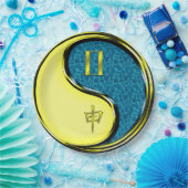 Gemini & Water Monkey Pappteller (Party)